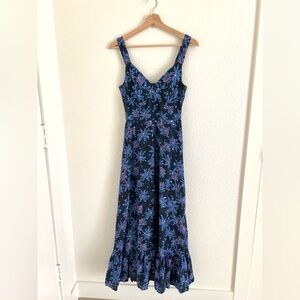 SABINA MUSAYEV floral maxi dress / size M